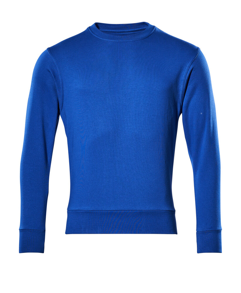 Sweatshirt CROSSOVER Sweatshirt in Farbe Kornblau