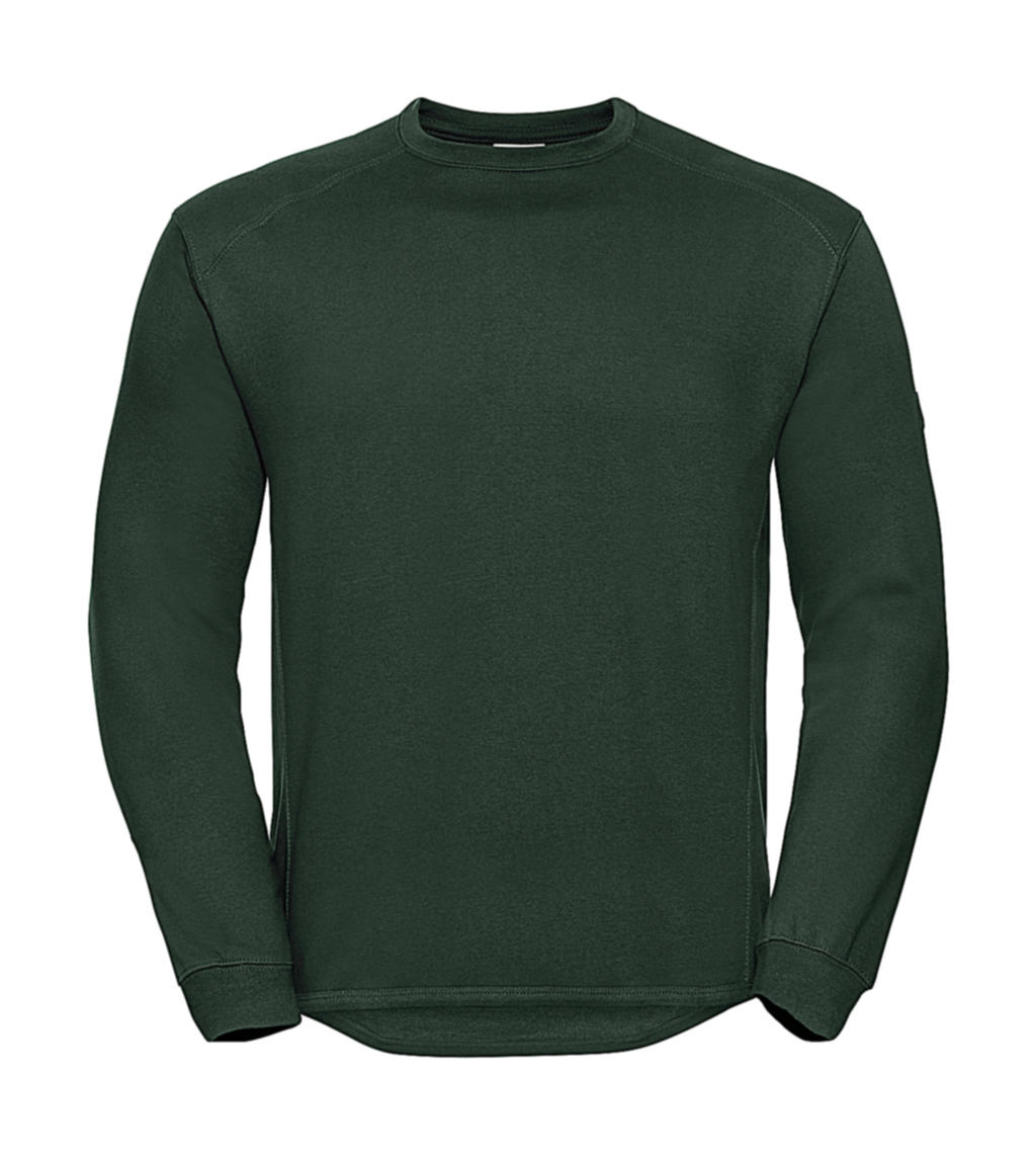  Workwear Set-In Sweatshirt in Farbe Bottle Green