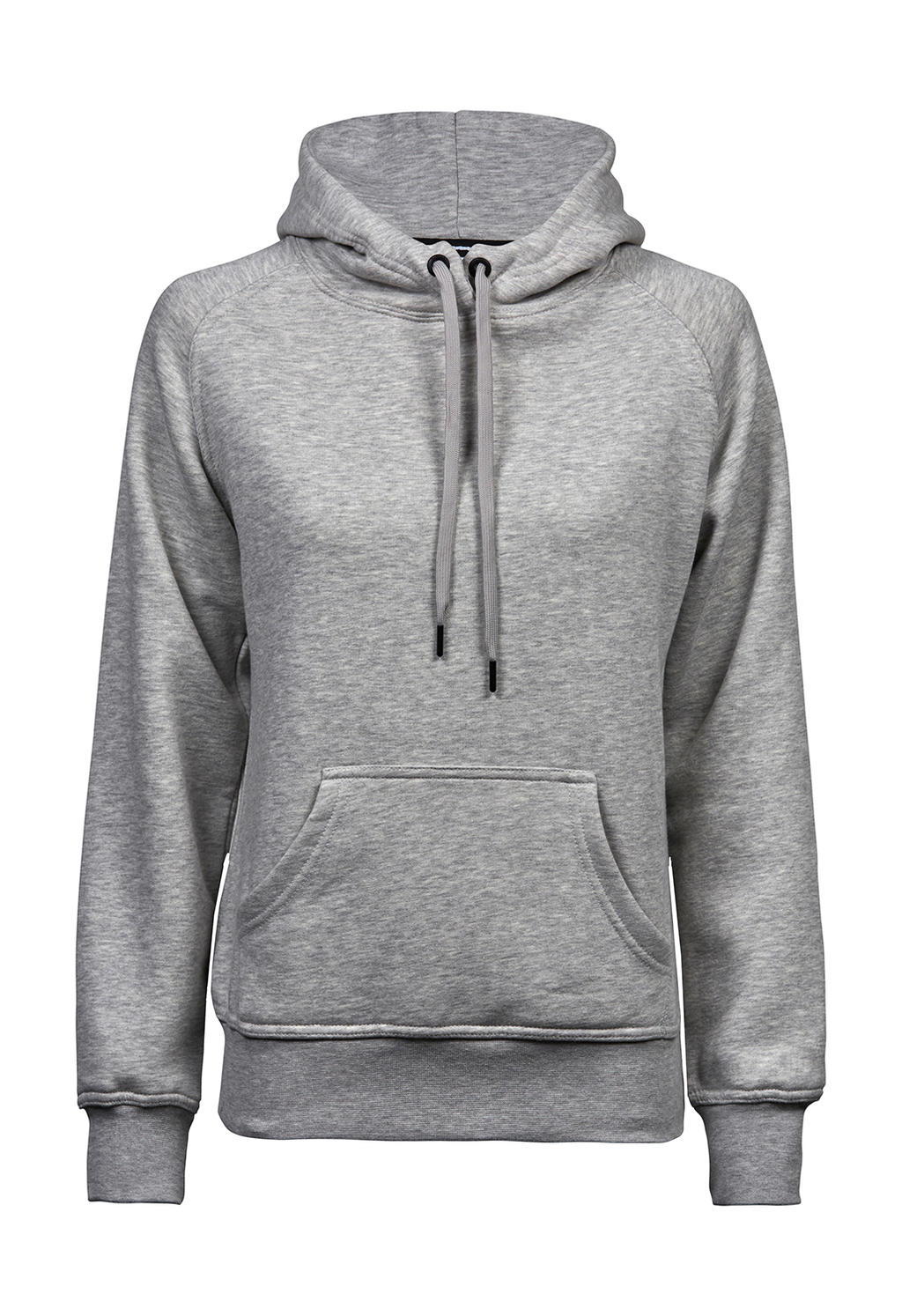  Ladies Hooded Sweat in Farbe Heather Grey