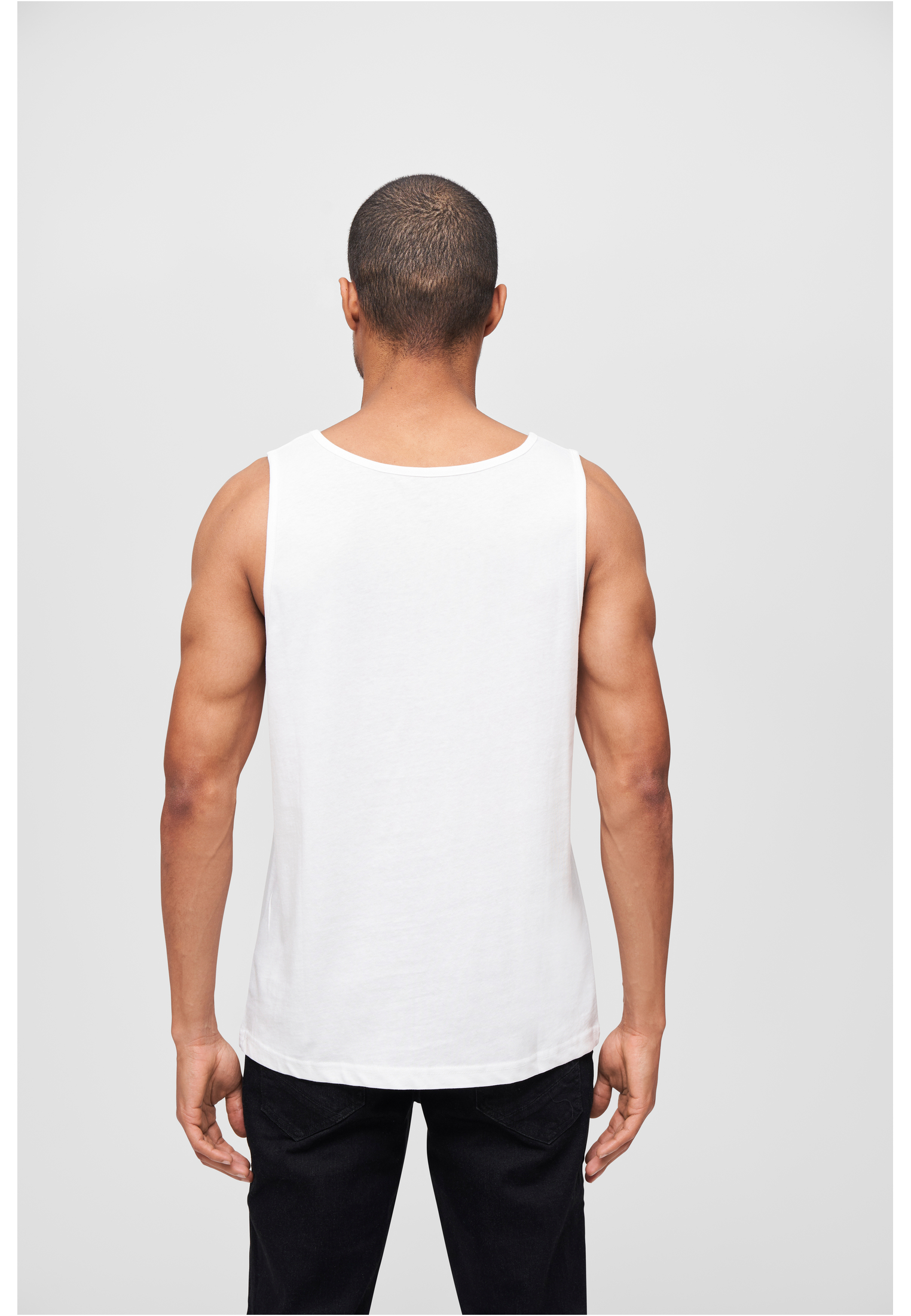 T-Shirts Tank Top in Farbe white