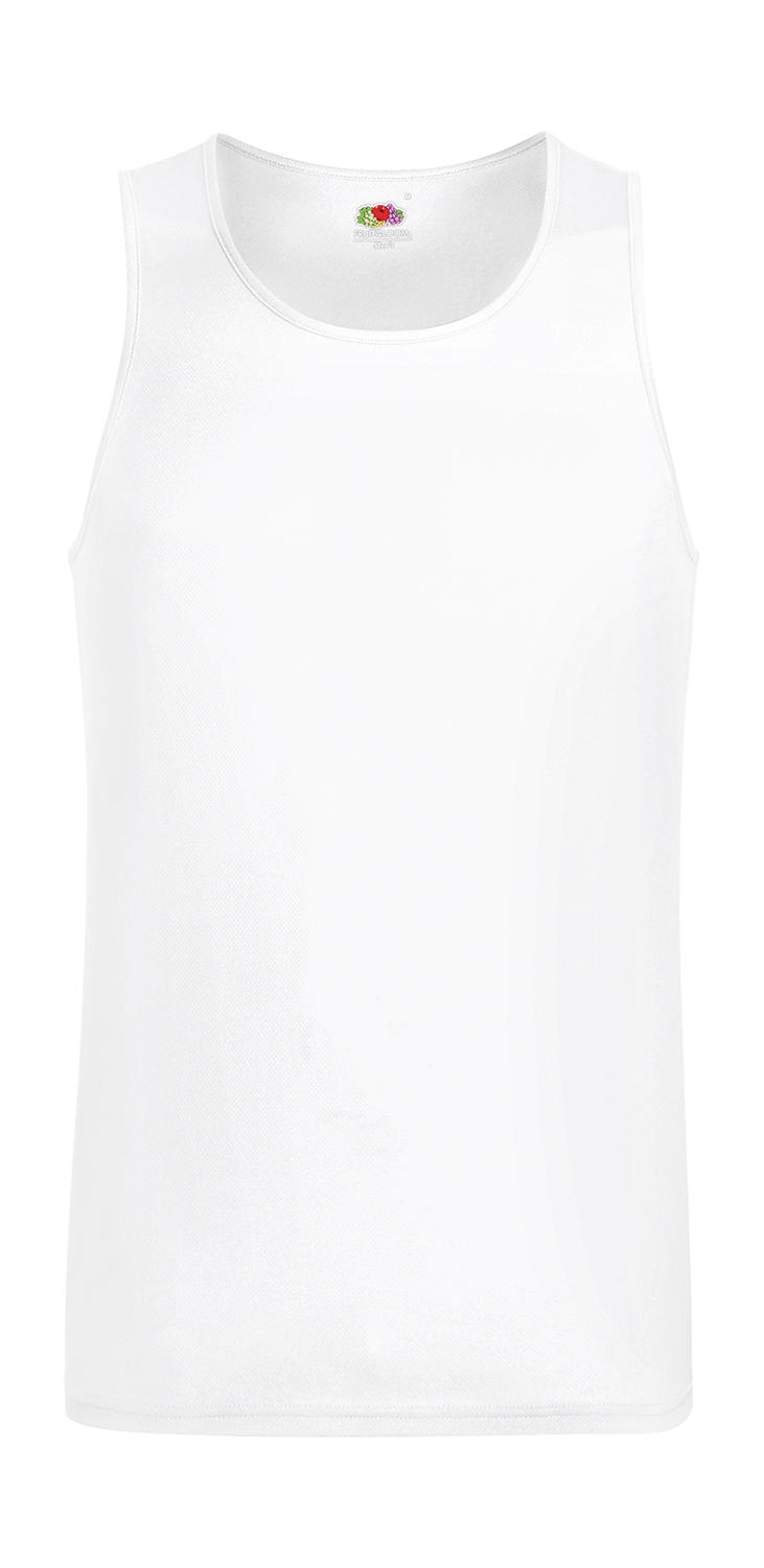  Performance Vest in Farbe White