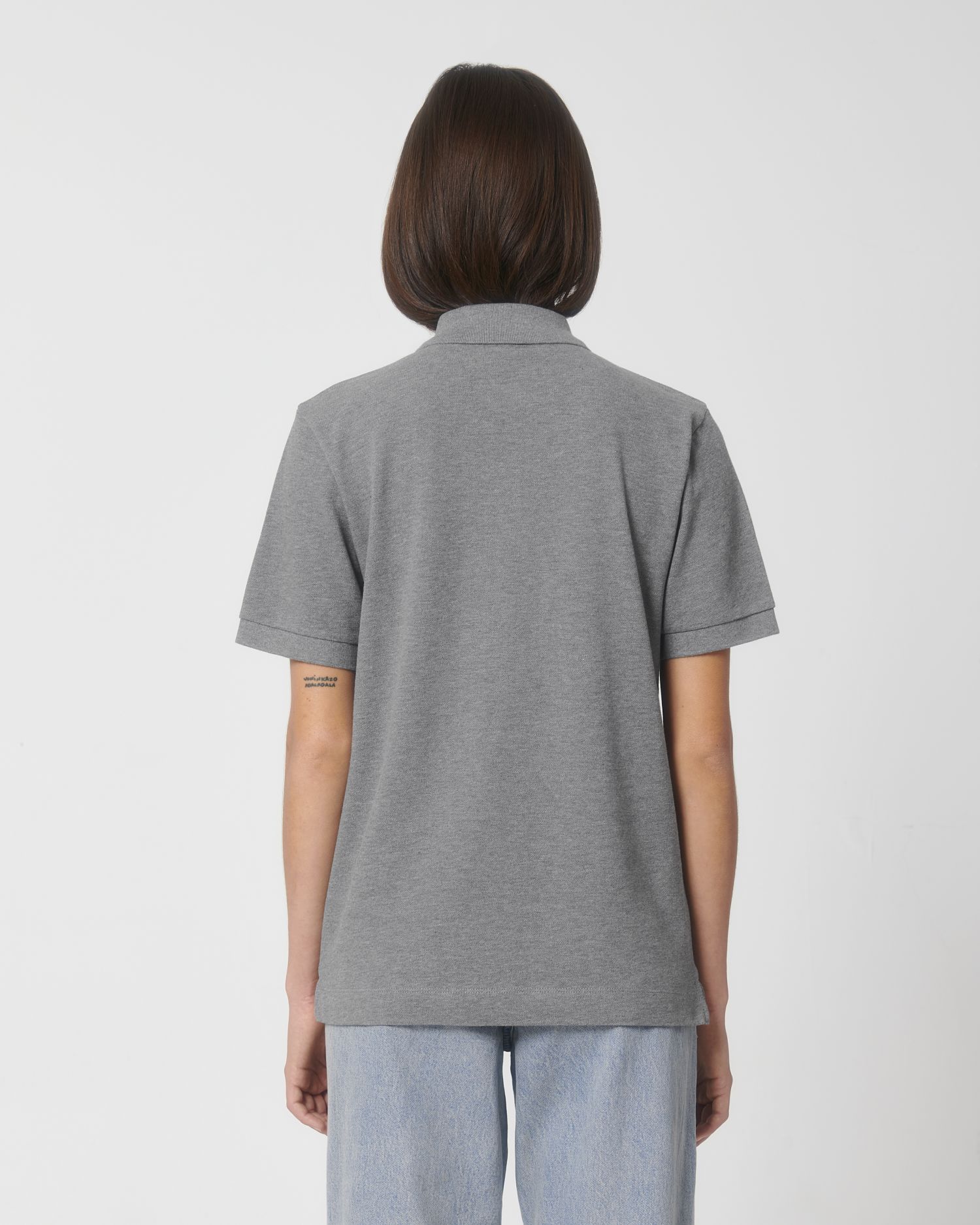 Poloshirts Prepster in Farbe Mid Heather Grey