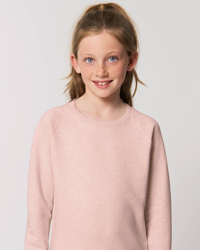 Kids Sweatshirt Mini Scouter in Farbe Cream Heather Pink