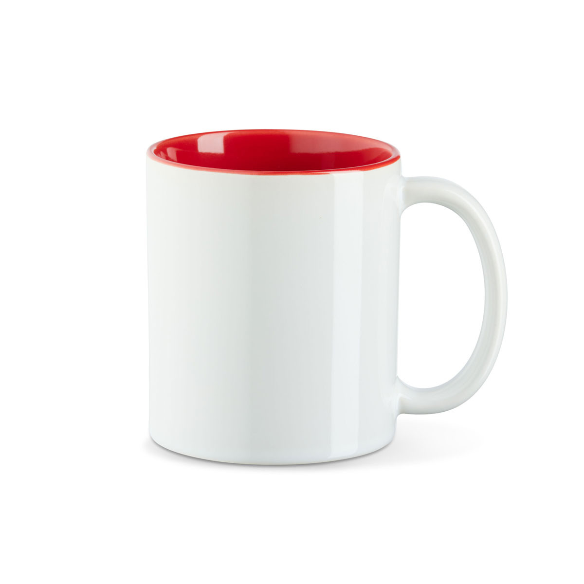  Sublitasse innen rot, 11 oz in Farbe wei?/rot