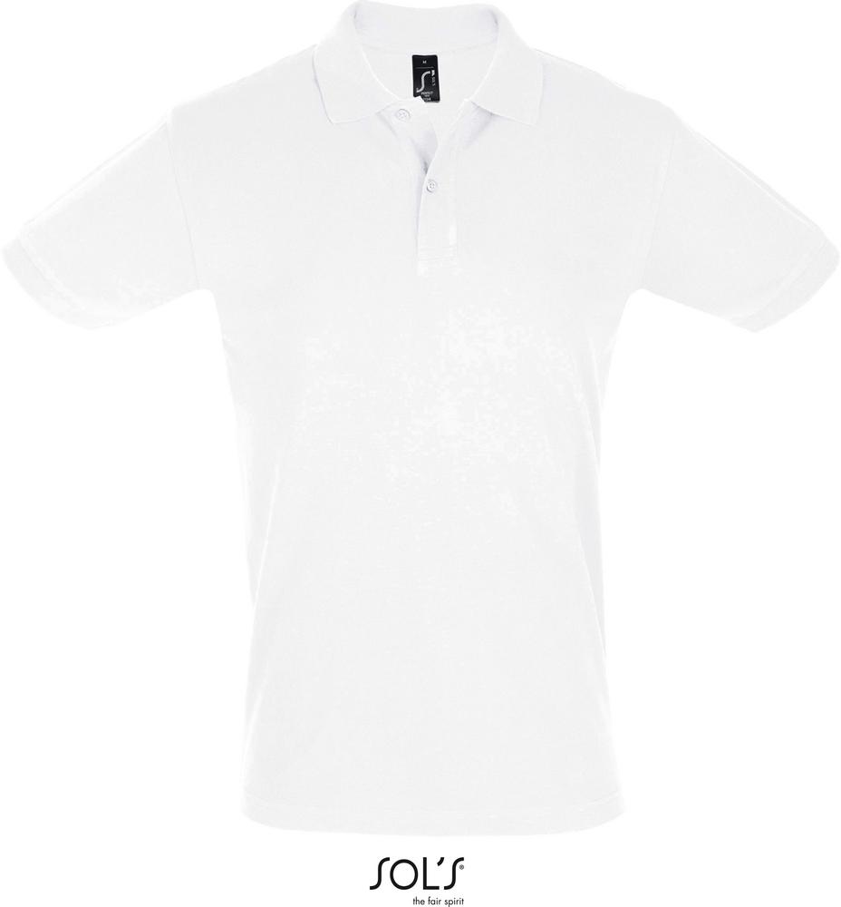 Poloshirt Perfect Men Herren Poloshirt Kurzarm in Farbe white