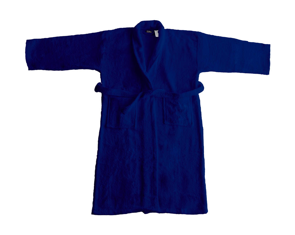  Geneva Bath Robe in Farbe Navy