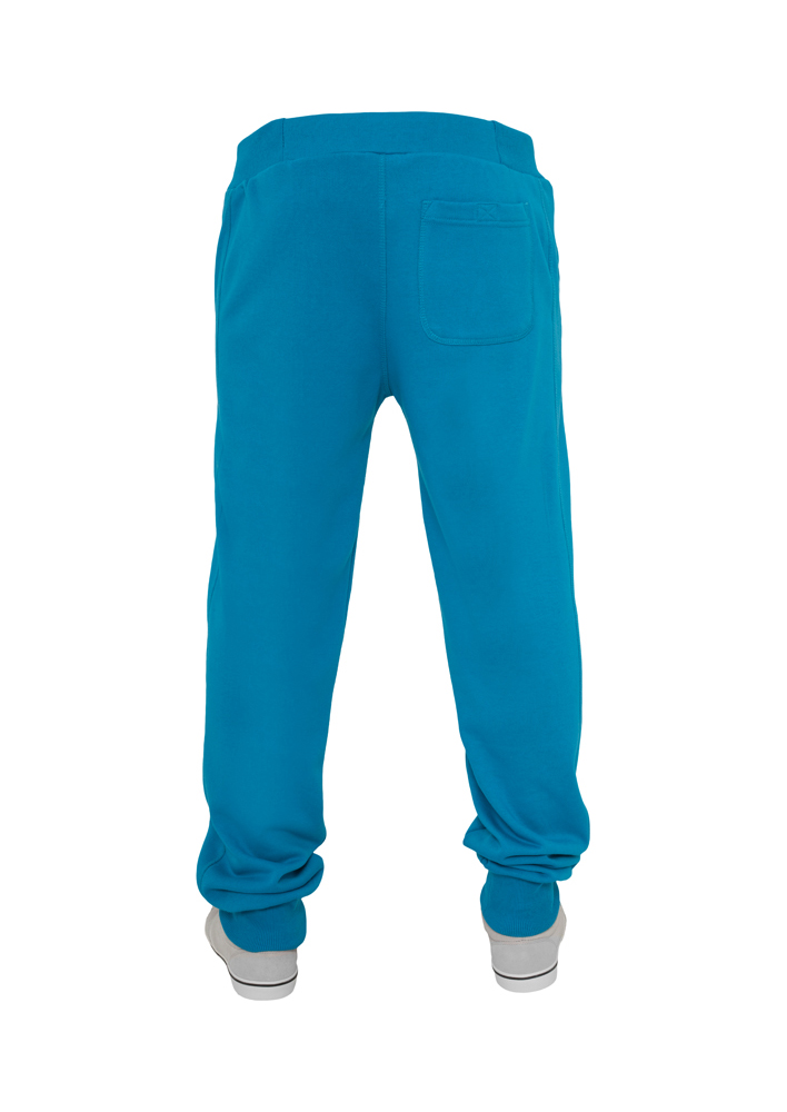 Sweatpants Straight Fit Sweatpants in Farbe turquoise
