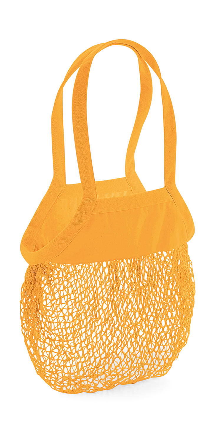  Organic Cotton Mesh Grocery Bag in Farbe Amber