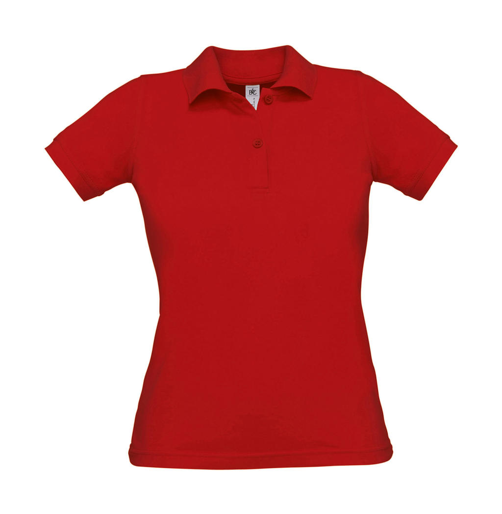  Safran Pure/women Polo  in Farbe Red