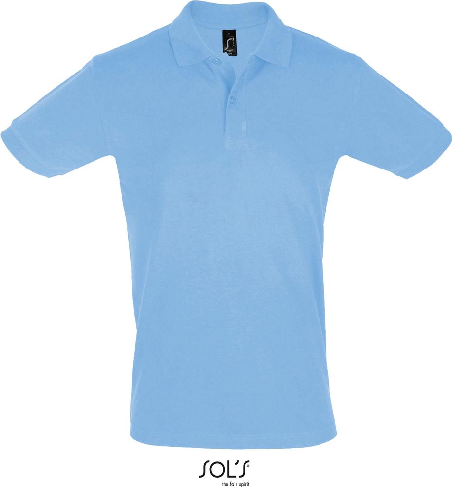 Poloshirt Perfect Men Herren Poloshirt Kurzarm in Farbe sky blue