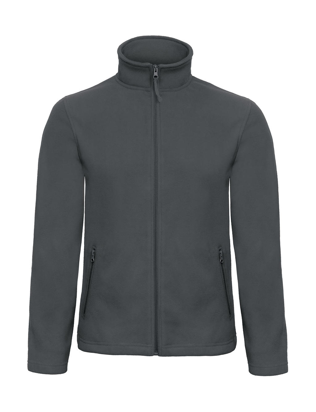  ID.501 Micro Fleece Full Zip in Farbe Dark Grey