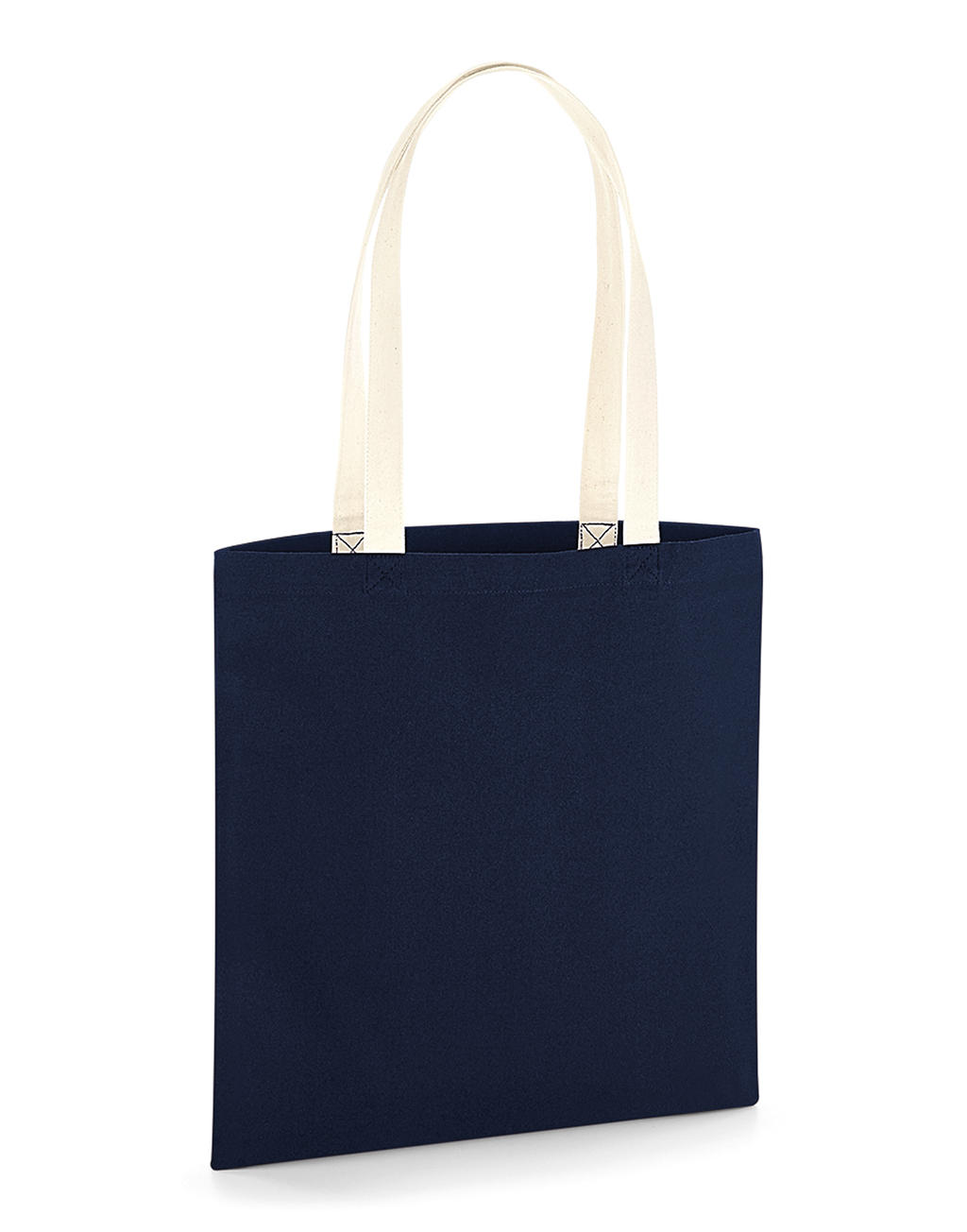  EarthAware? Organic Bag for Life - Contrast Handle in Farbe Natural/French Navy
