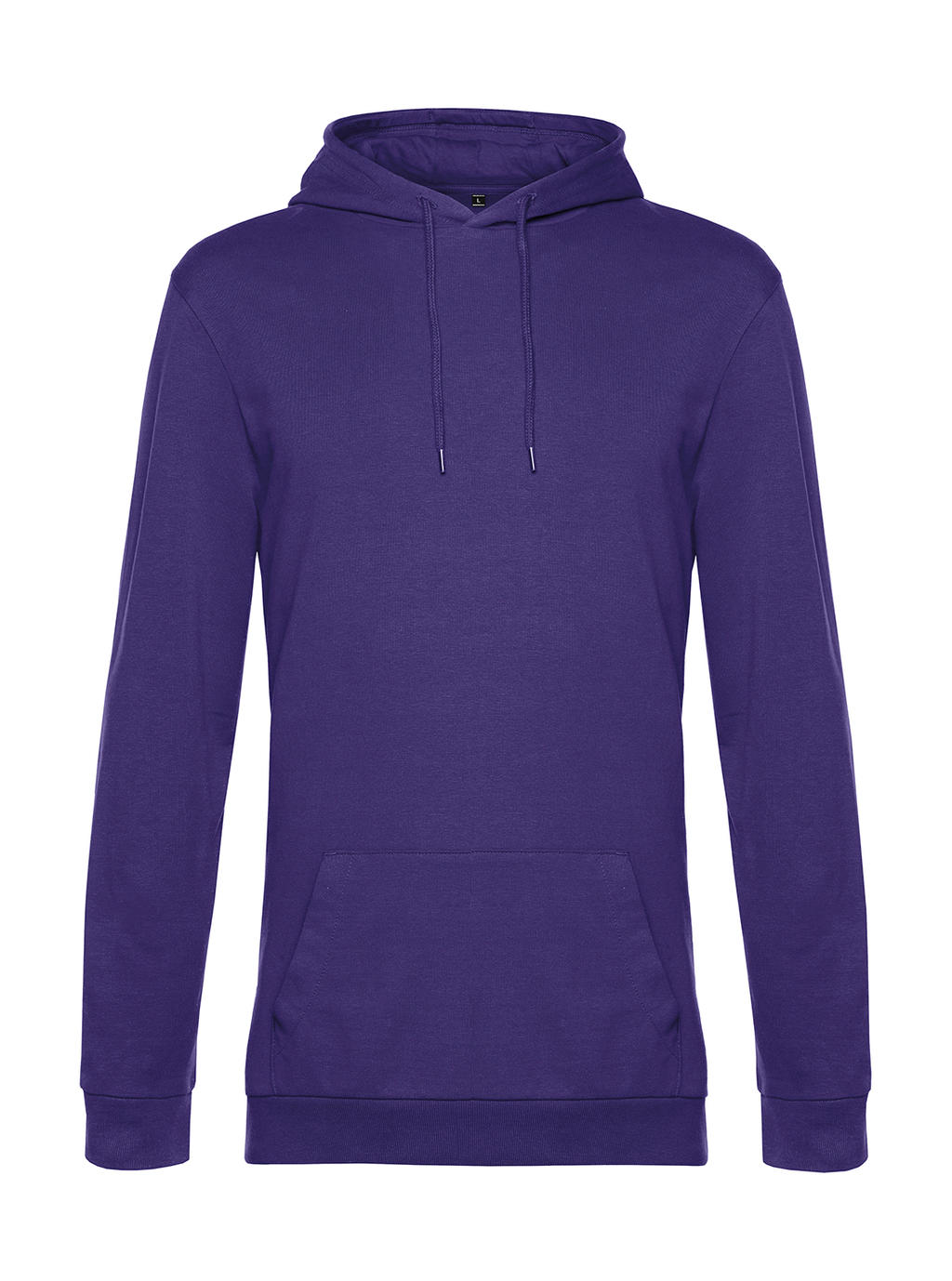  #Hoodie French Terry in Farbe Radiant Purple