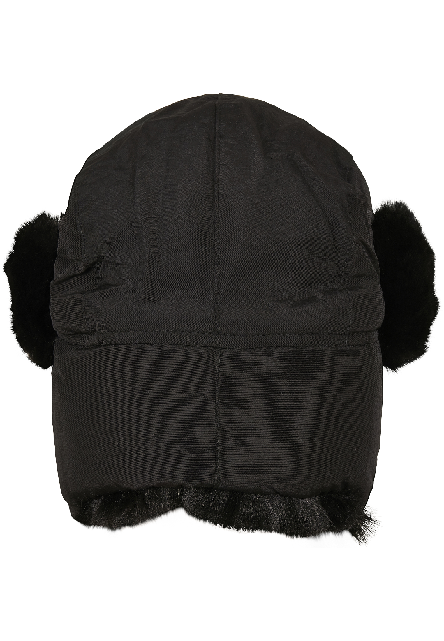 M?tzen Nylon Trapper Hat in Farbe black