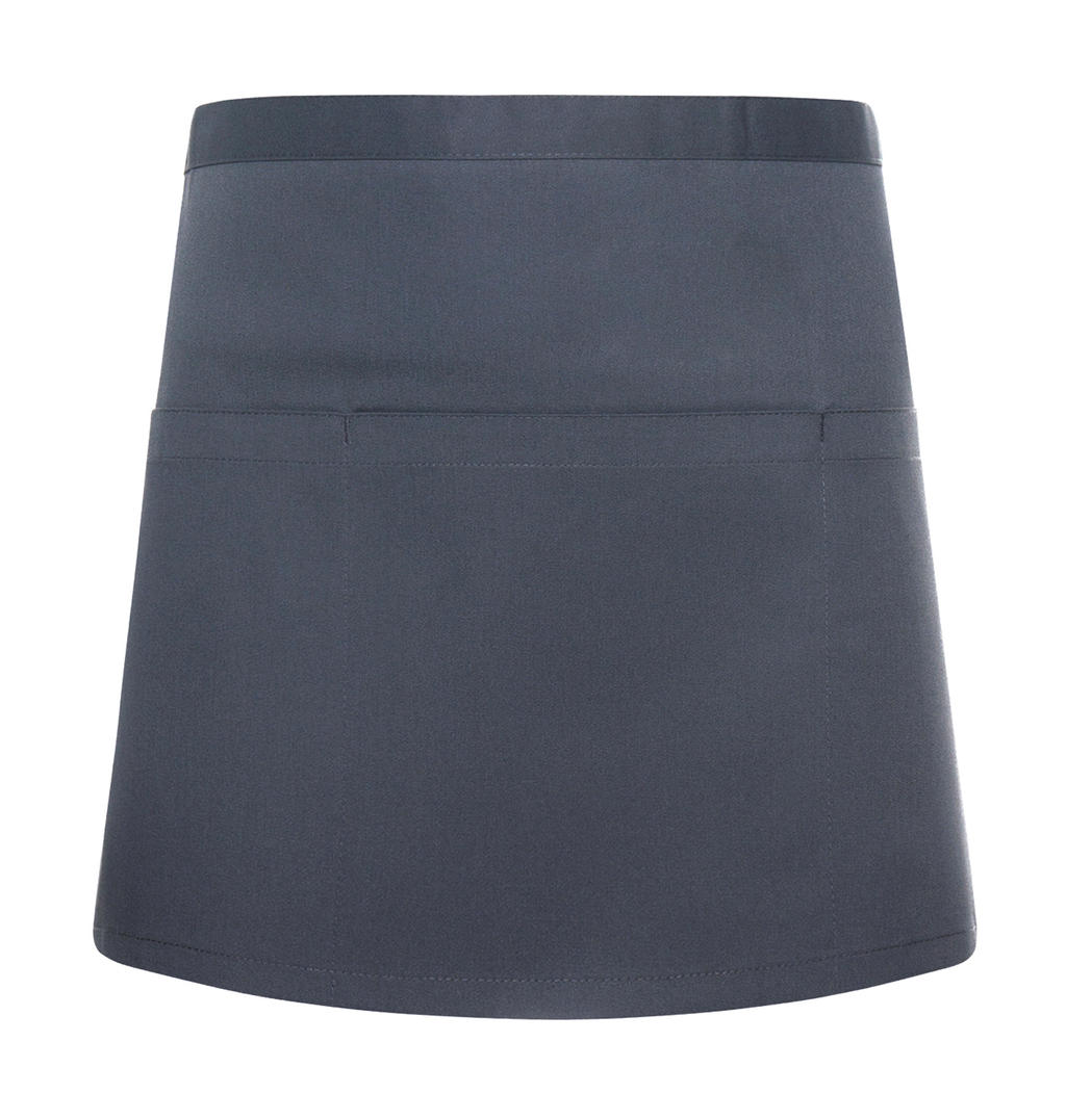  Waist Apron Basic with Pockets in Farbe Anthracite