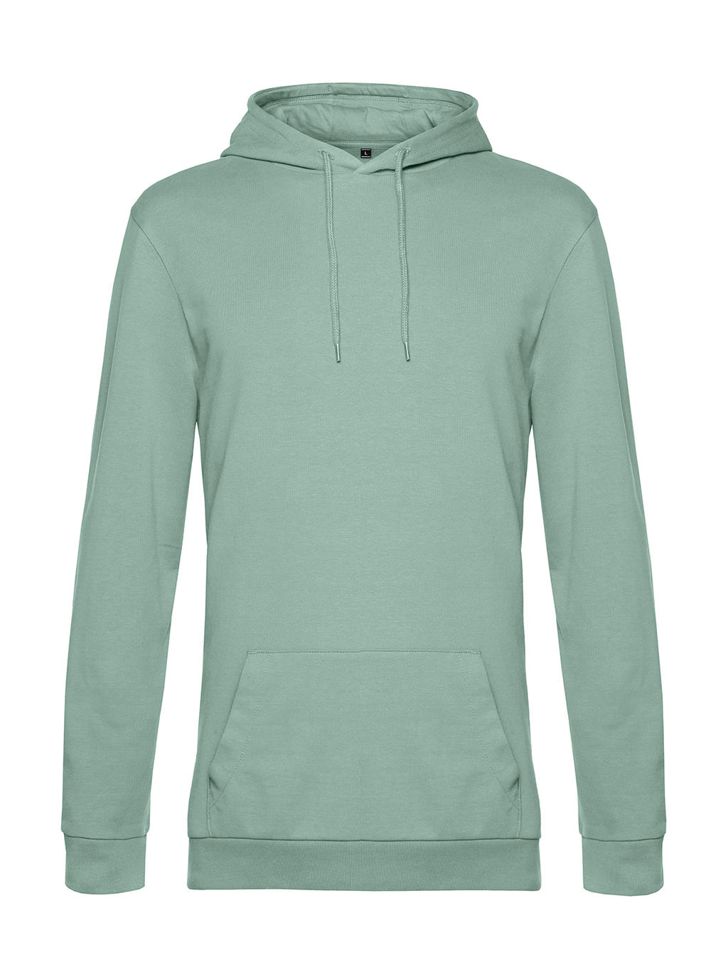  #Hoodie French Terry in Farbe Sage
