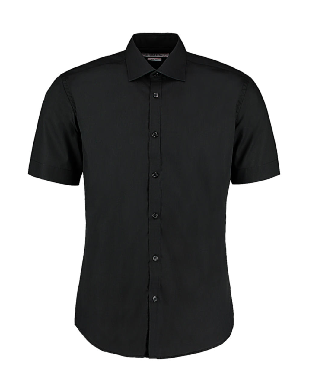  Slim Fit Business Shirt in Farbe Black