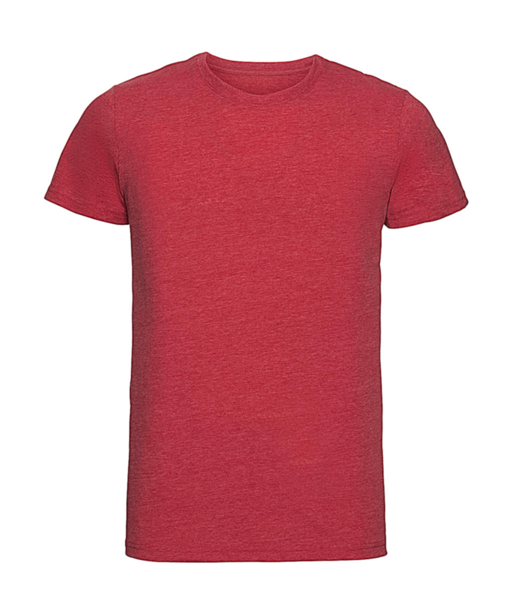  Mens HD T in Farbe Red Marl
