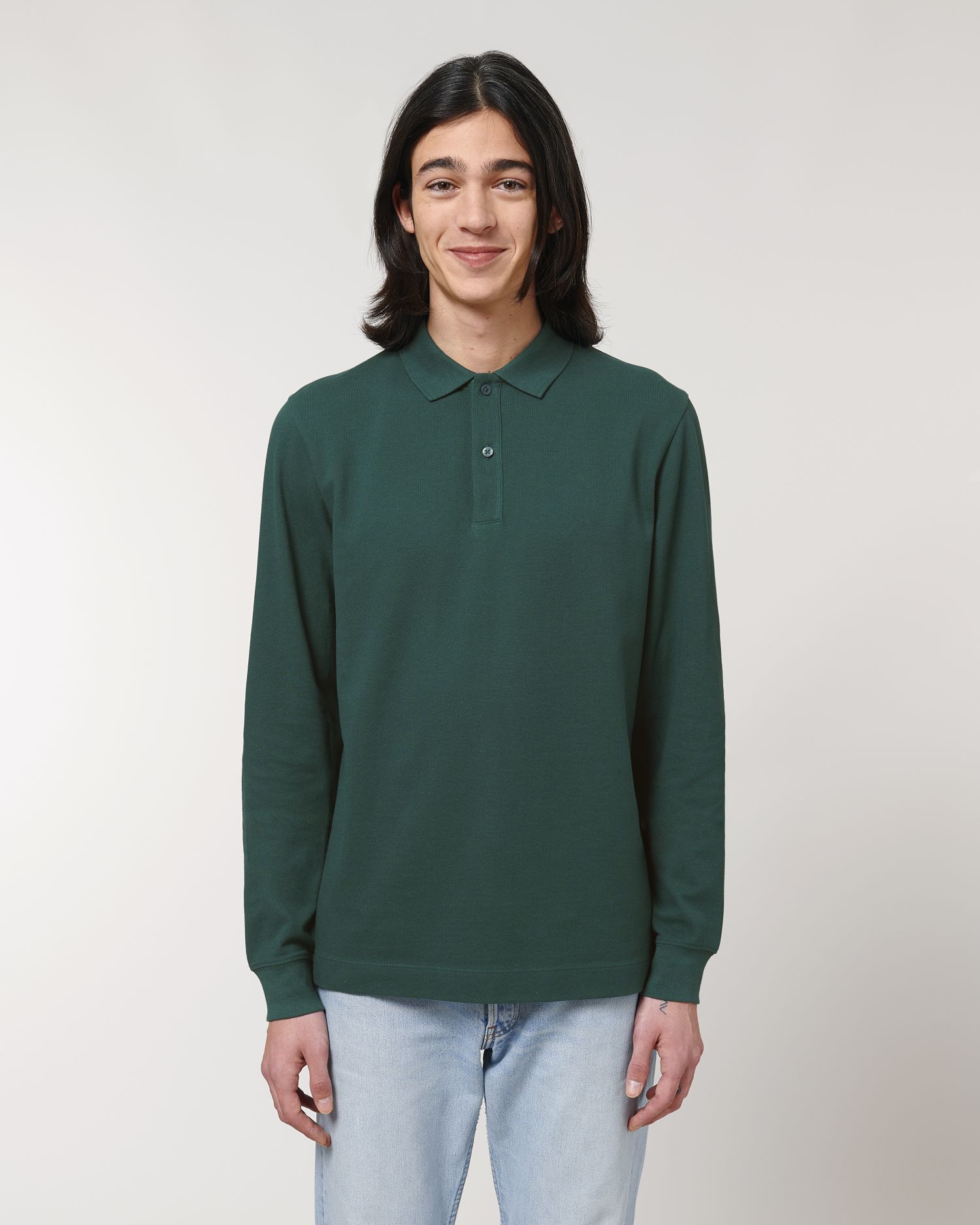  Prepster Long Sleeve in Farbe Glazed Green