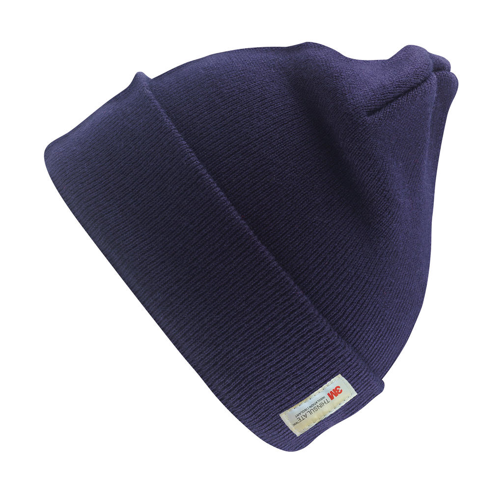  Heavyweight Thinsulate? Woolly Ski Hat in Farbe Navy