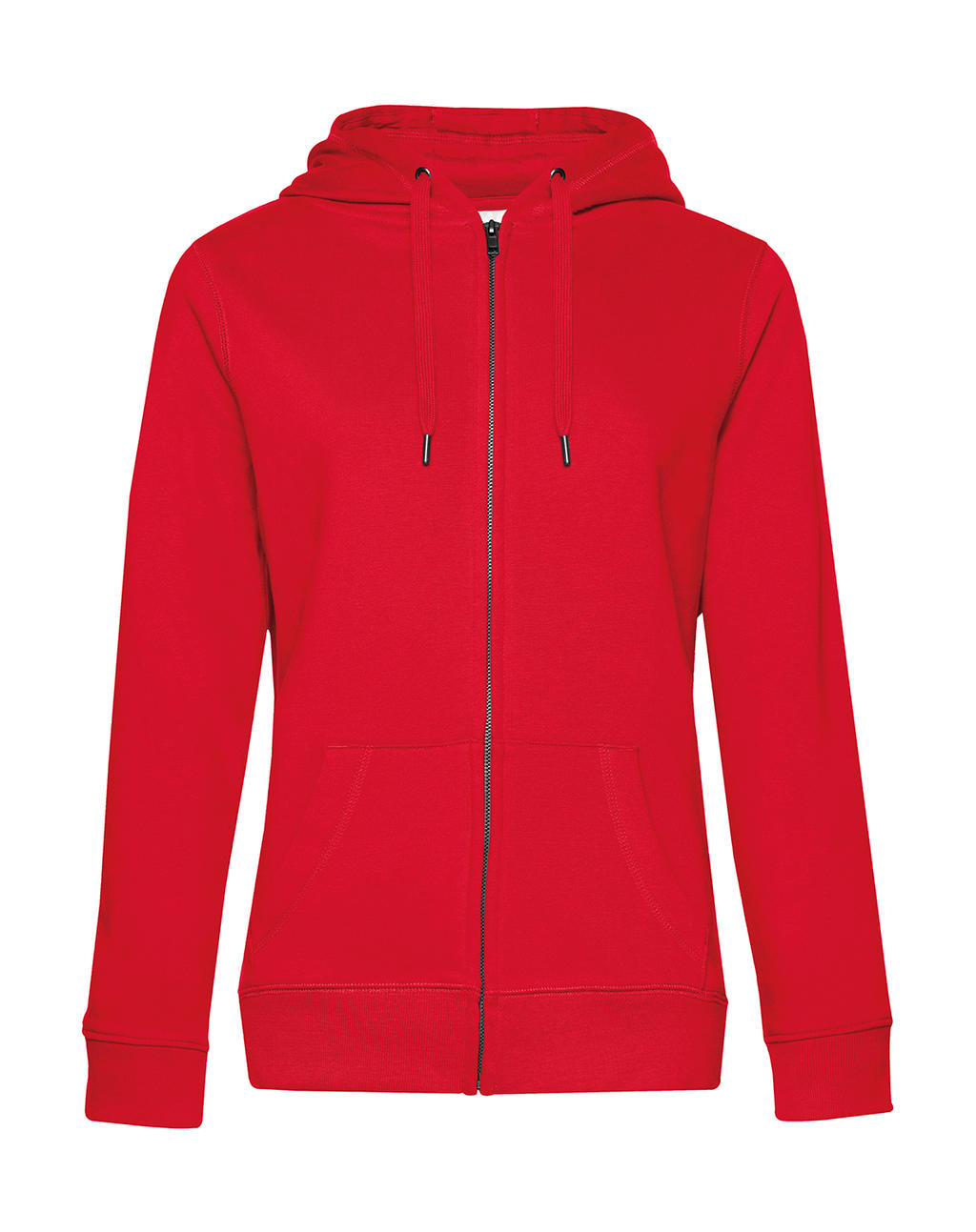  QUEEN Zipped Hood_? in Farbe Red