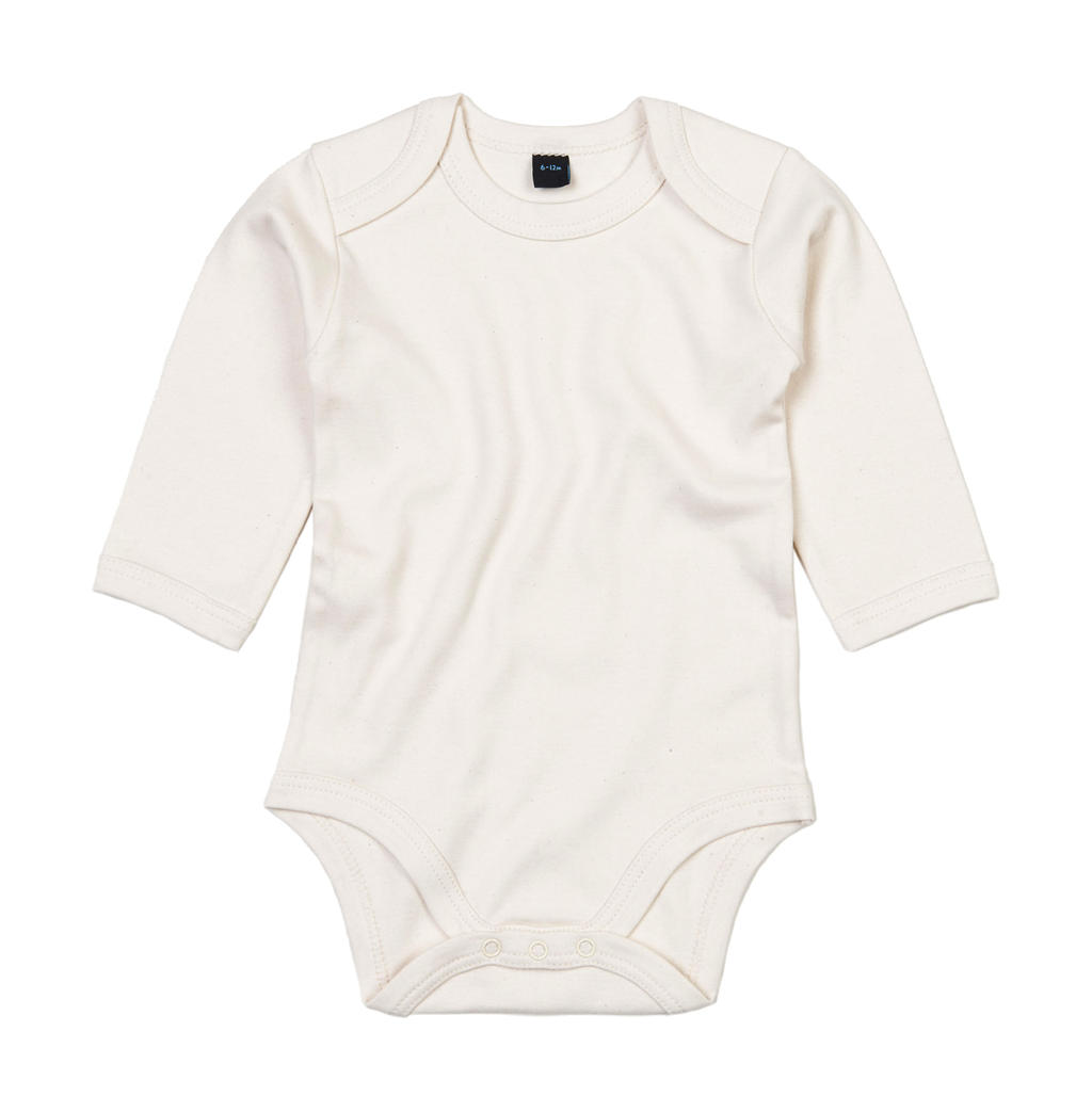  Baby long Sleeve Bodysuit in Farbe Organic Natural