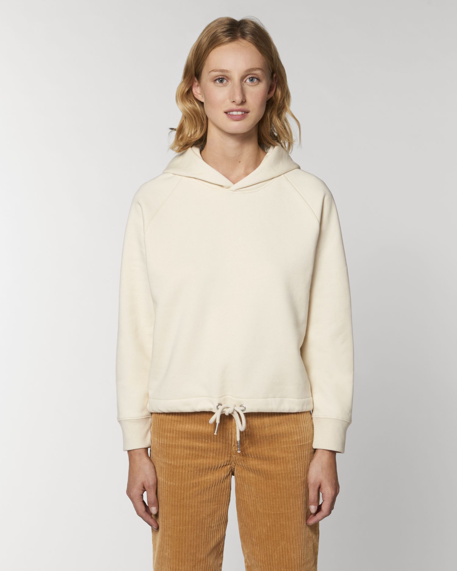 Hoodie sweatshirts Stella Bower in Farbe Natural Raw