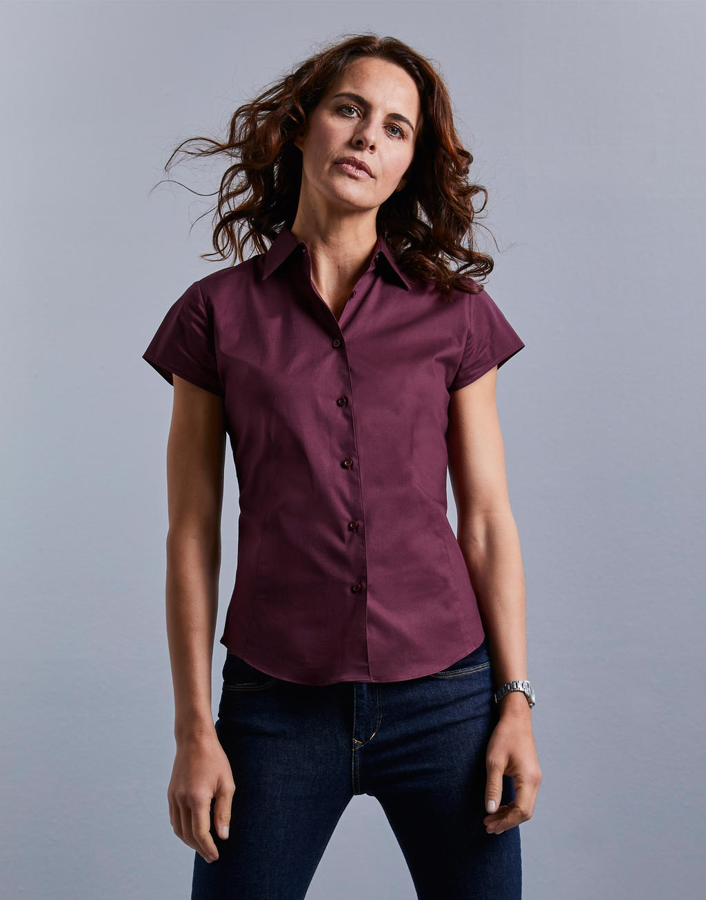 Ladies' Easy Care Fitted Shirt