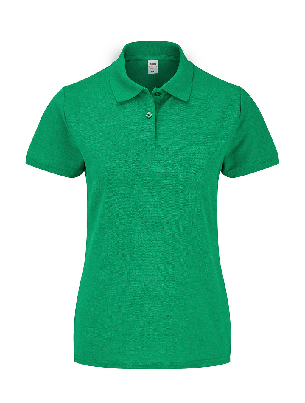  Ladies 65/35 Polo in Farbe Heather Green