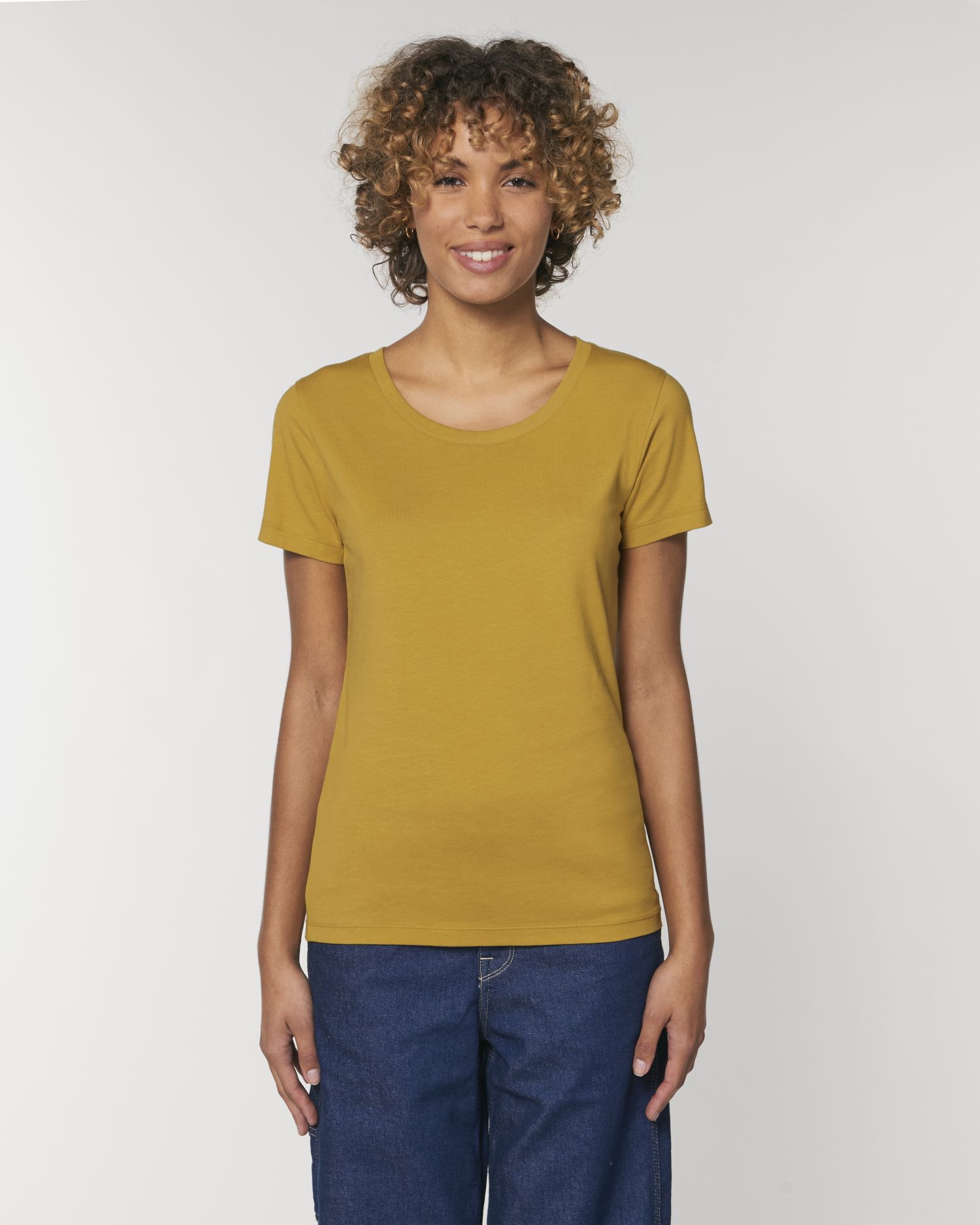 T-Shirt Stella Expresser in Farbe Ochre