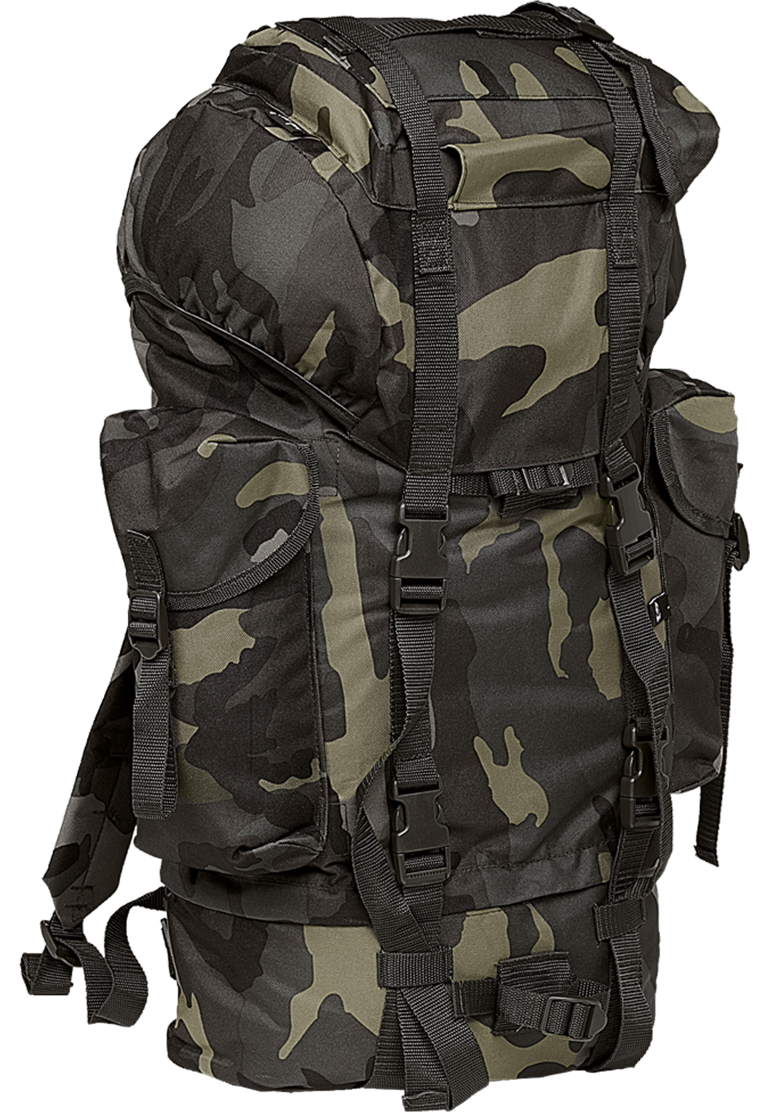 Taschen Nylon Military Backpack in Farbe darkcamo