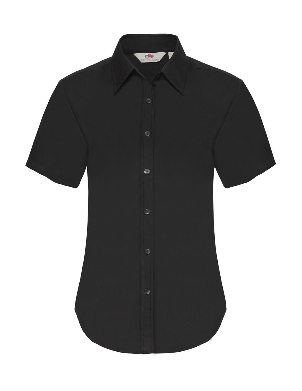  Ladies Oxford Shirt in Farbe Black
