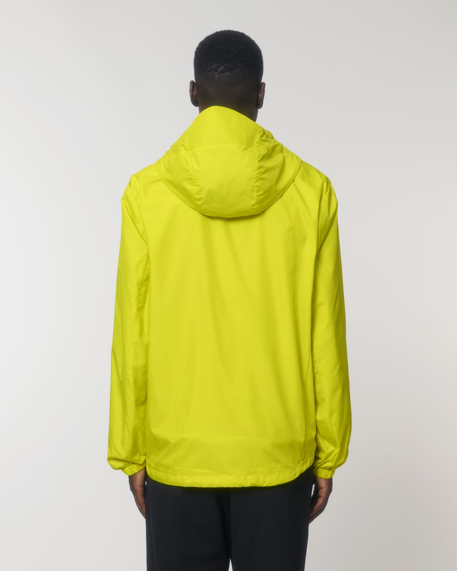 Non Padded Jacket Commuter in Farbe Lime Flash