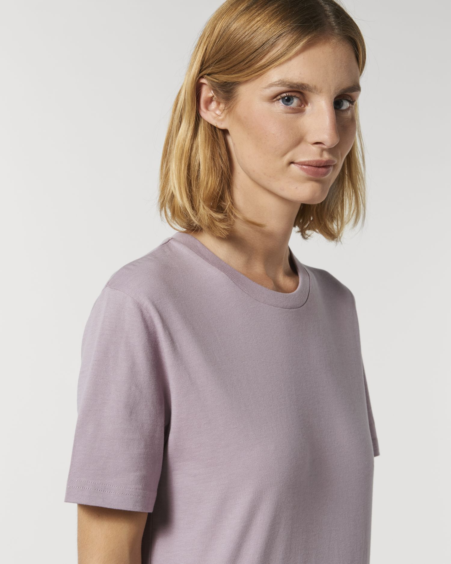 T-Shirt Creator in Farbe Lilac Petal