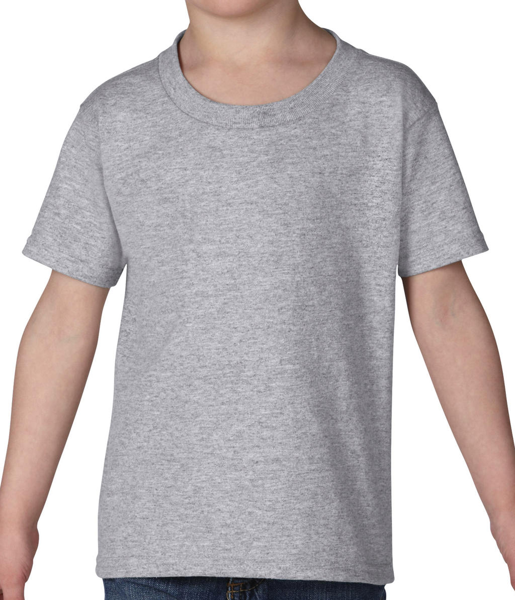  Heavy Cotton Toddler T-Shirt in Farbe Sport Grey