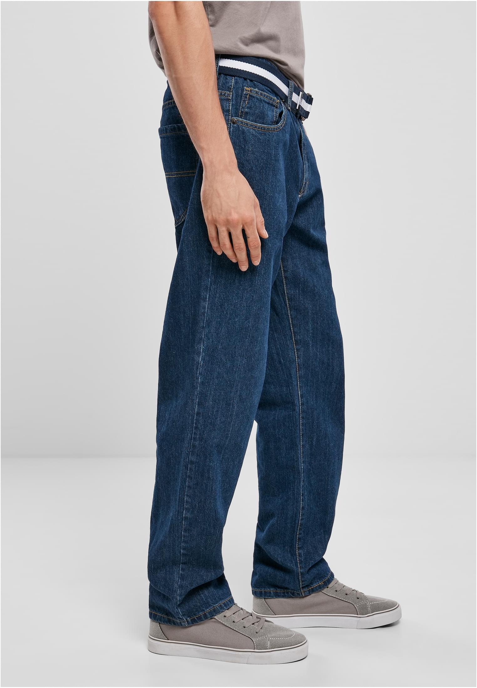 Hosen Loose Fit Jeans in Farbe mid indigo