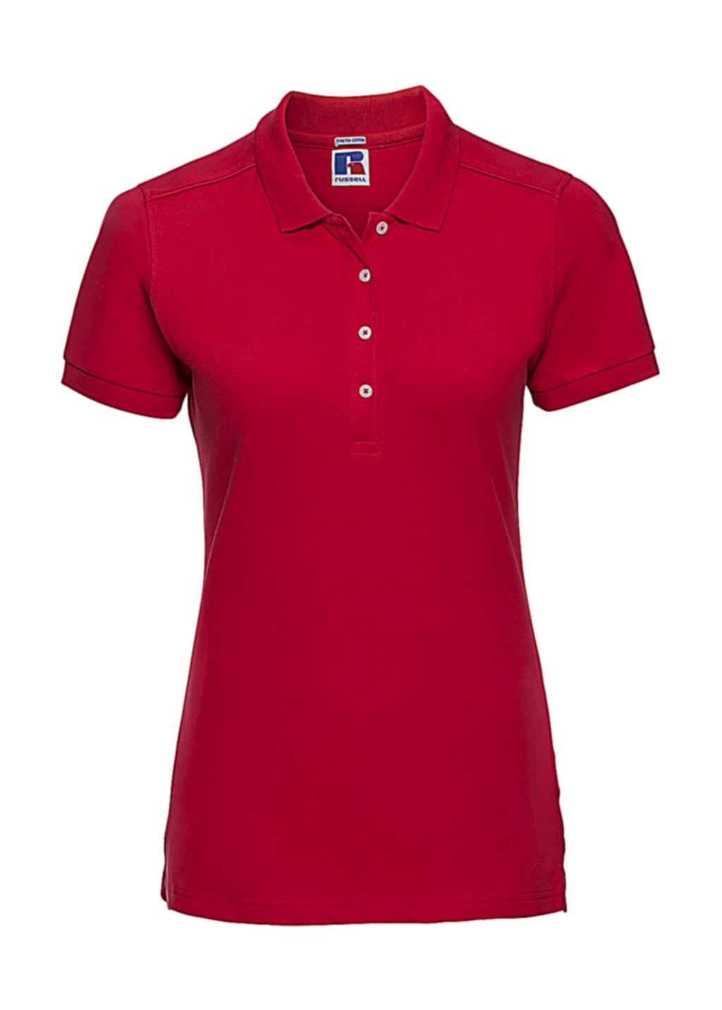  Ladies Fitted Stretch Polo in Farbe Classic Red