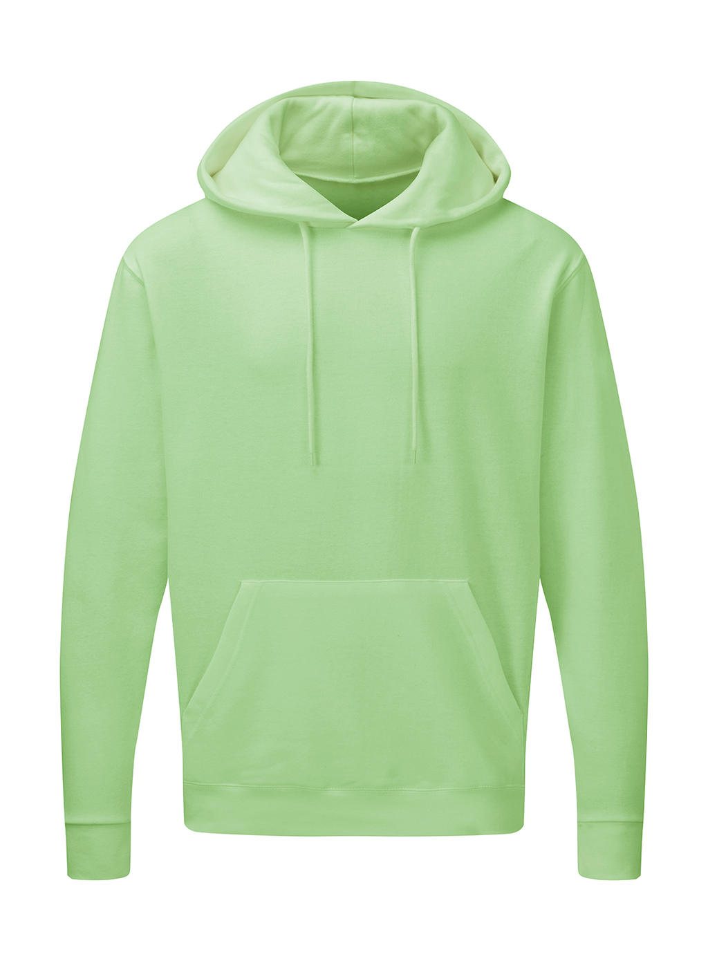  Mens Hooded Sweatshirt in Farbe Neo Mint