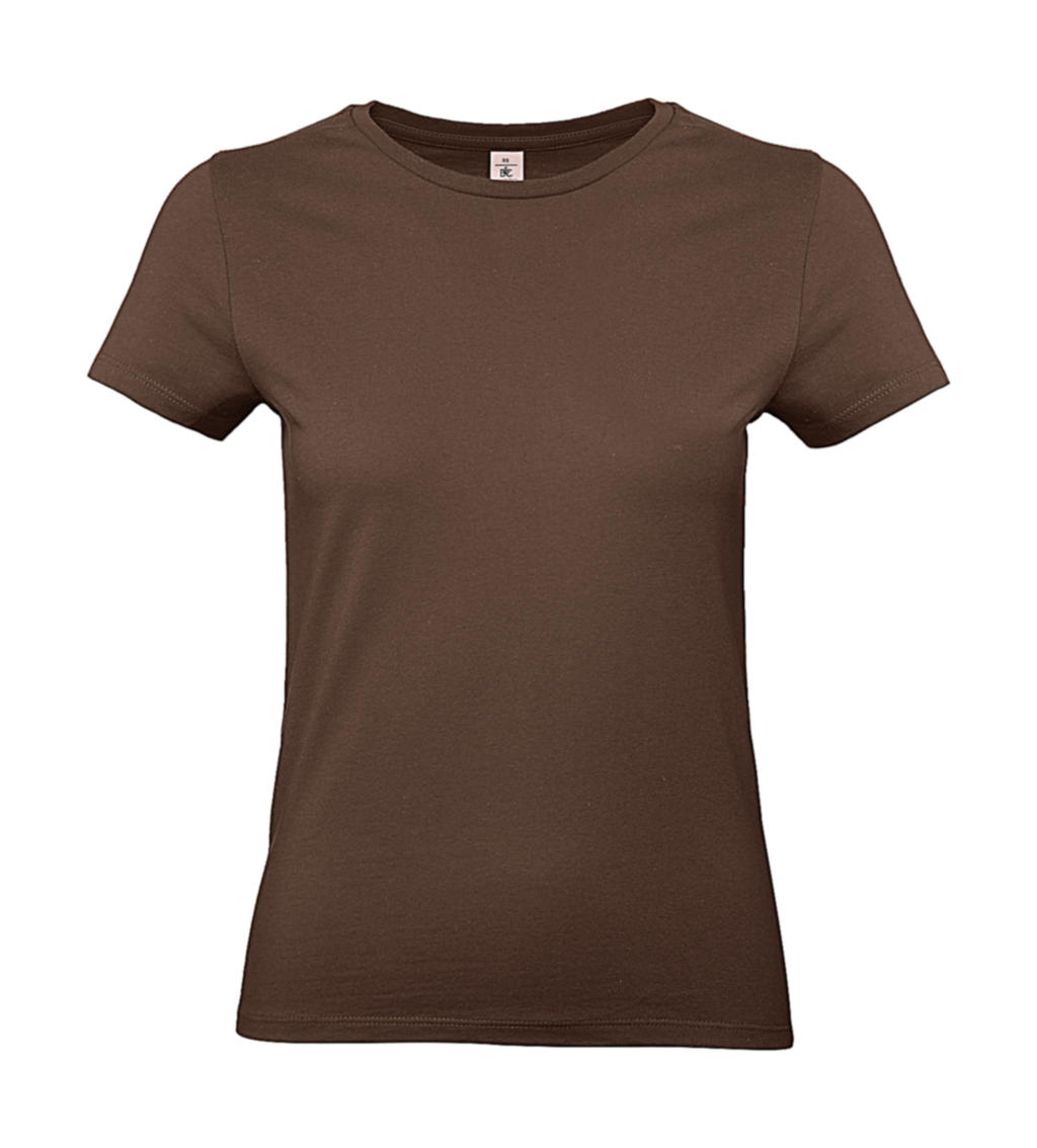  #E190 /women T-Shirt in Farbe Chocolate