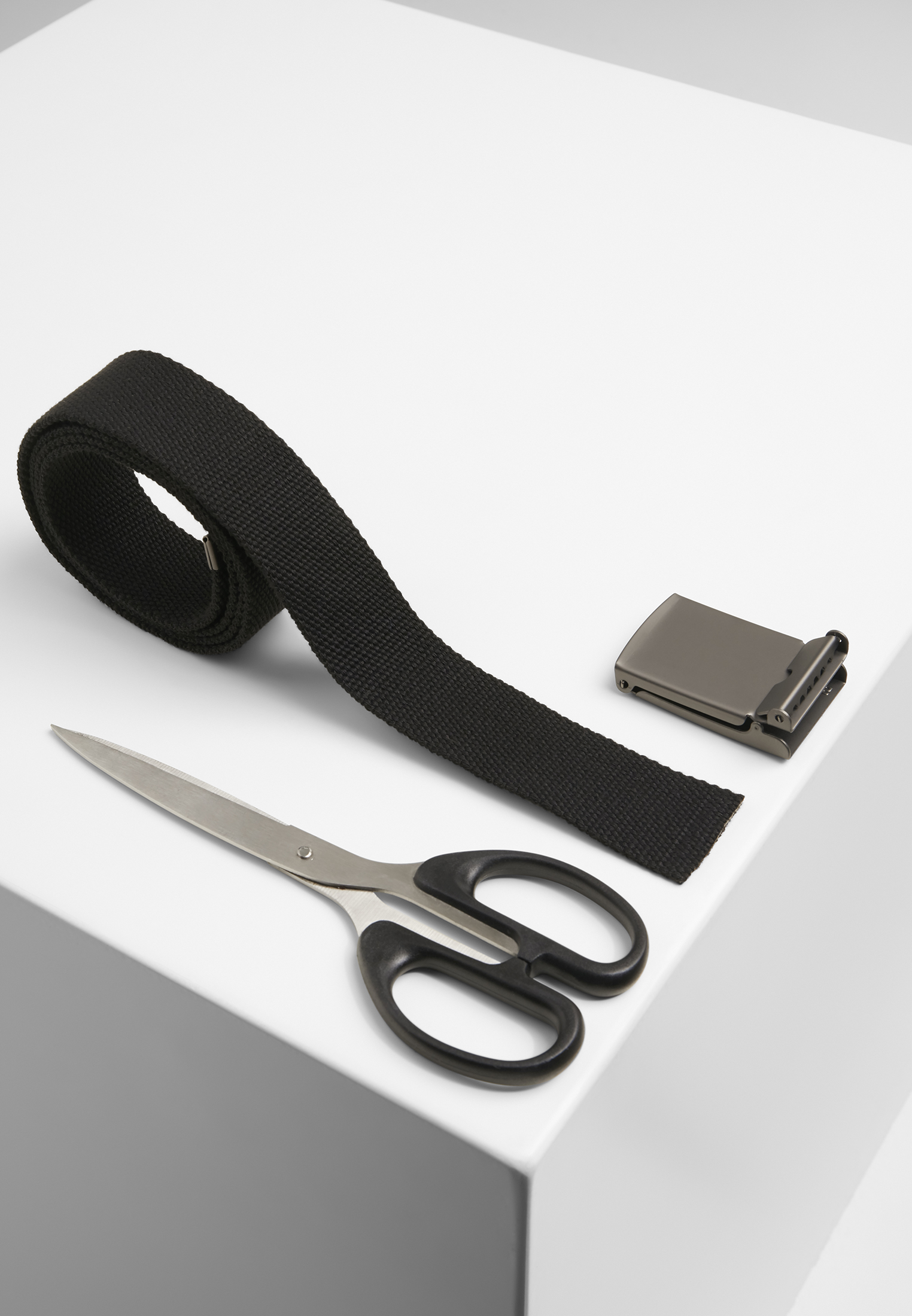 G?rtel Canvas Belts in Farbe black