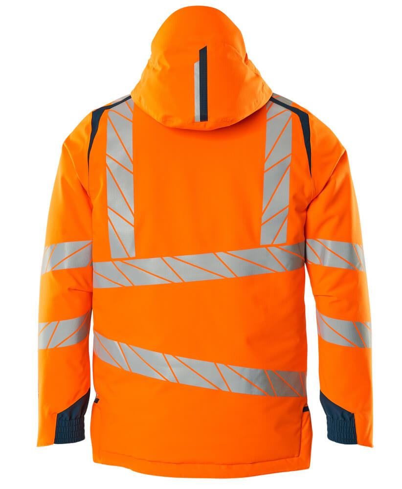 Winterjacke ACCELERATE SAFE Winterjacke in Farbe Hi-vis Orange/Dunkelpetroleum