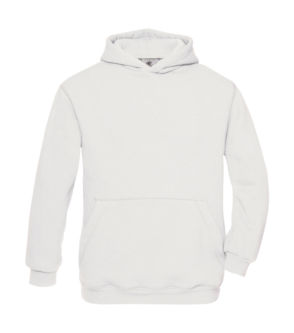  Hooded/kids Sweat in Farbe White
