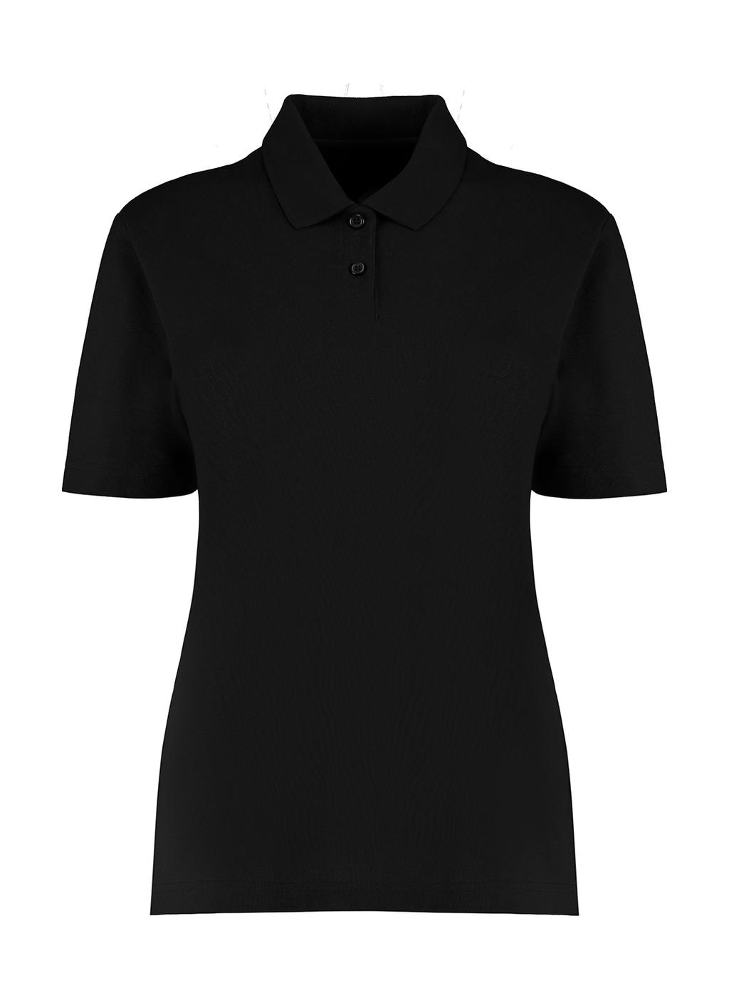 Womens Regular Fit Workforce Polo in Farbe Black