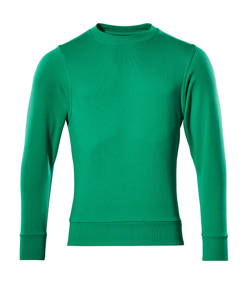 Sweatshirt CROSSOVER Sweatshirt in Farbe Grasgr?n