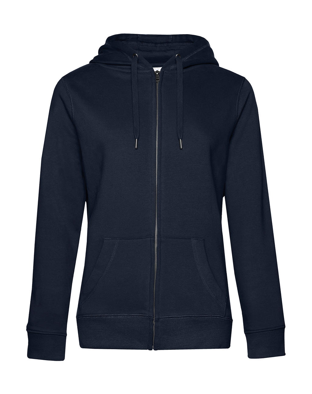  QUEEN Zipped Hood_? in Farbe Navy Blue