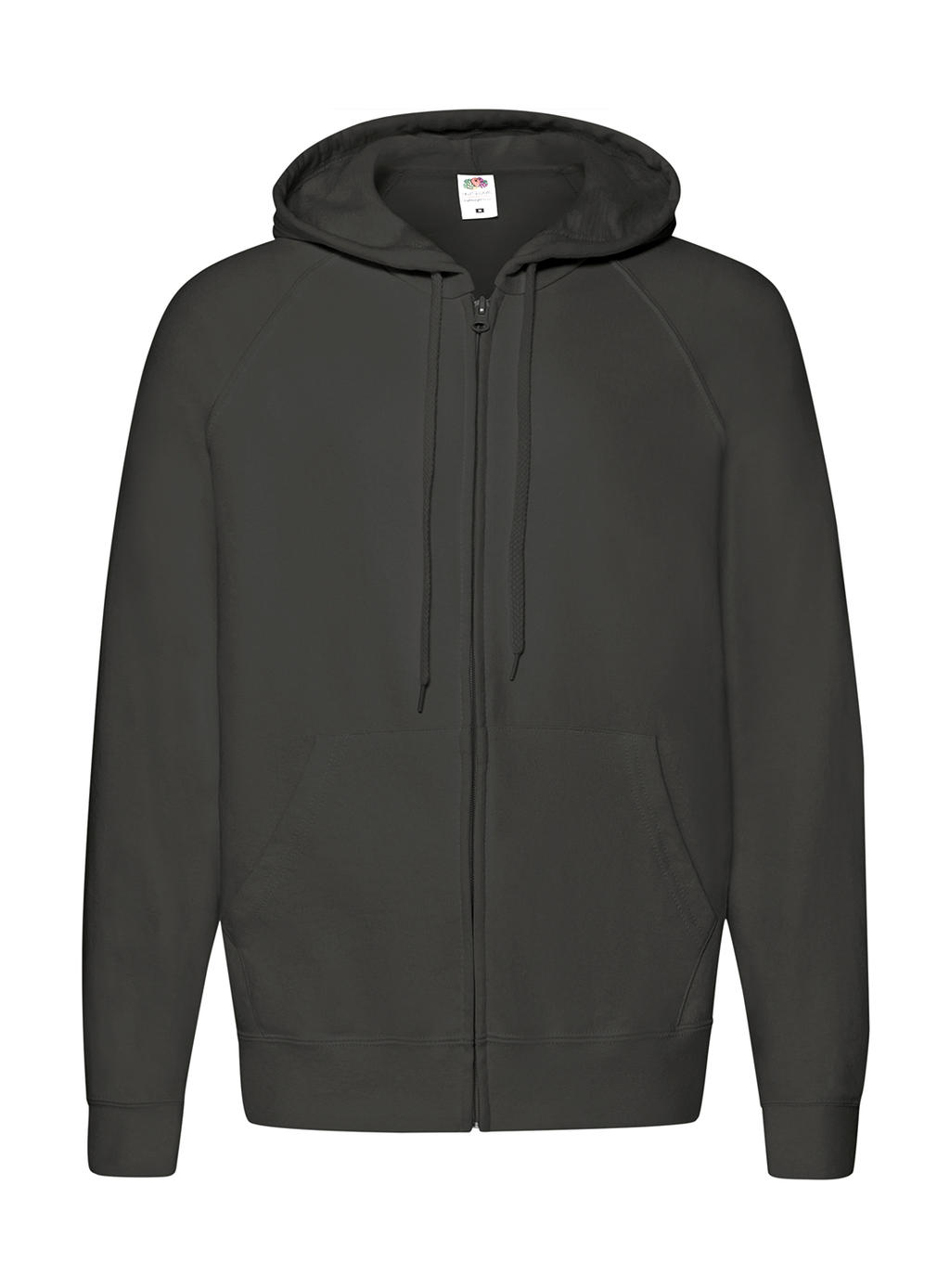  Lightweight Hooded Sweat Jacket in Farbe Light Graphite