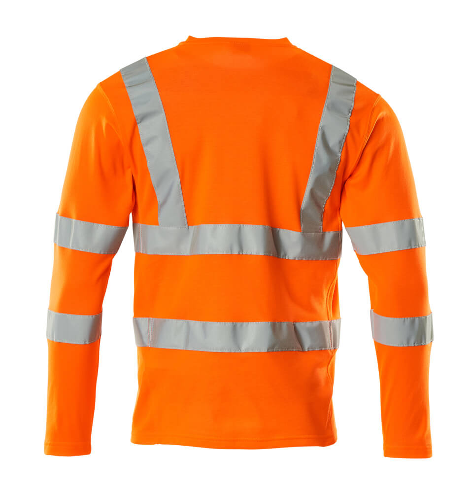 T-Shirt, Langarm SAFE CLASSIC T-Shirt, Langarm in Farbe Hi-vis Orange