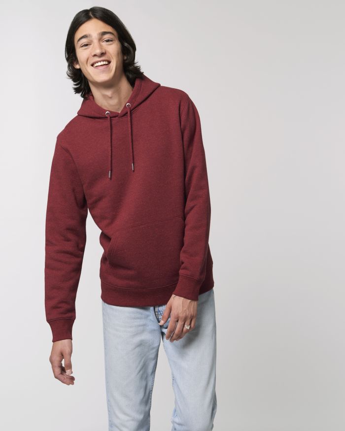 Hoodie sweatshirts Cruiser in Farbe Heather Neppy Burgundy