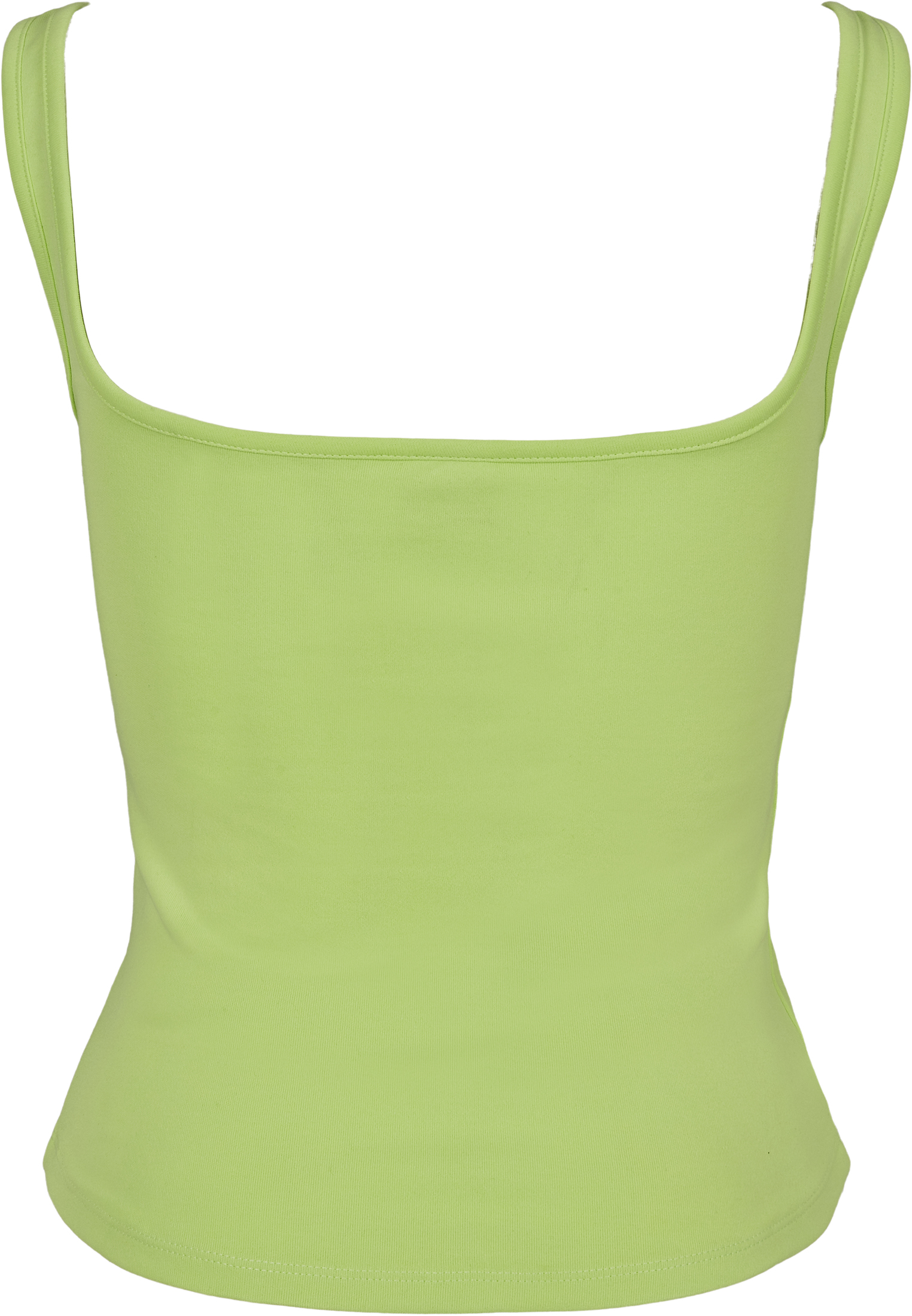 Tops & Tanks Ladies Wide Neck Top in Farbe electriclime
