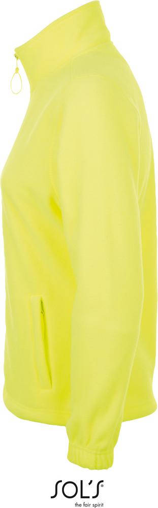 Fleece North Women Damen Fleece Jacke in Farbe neon yellow